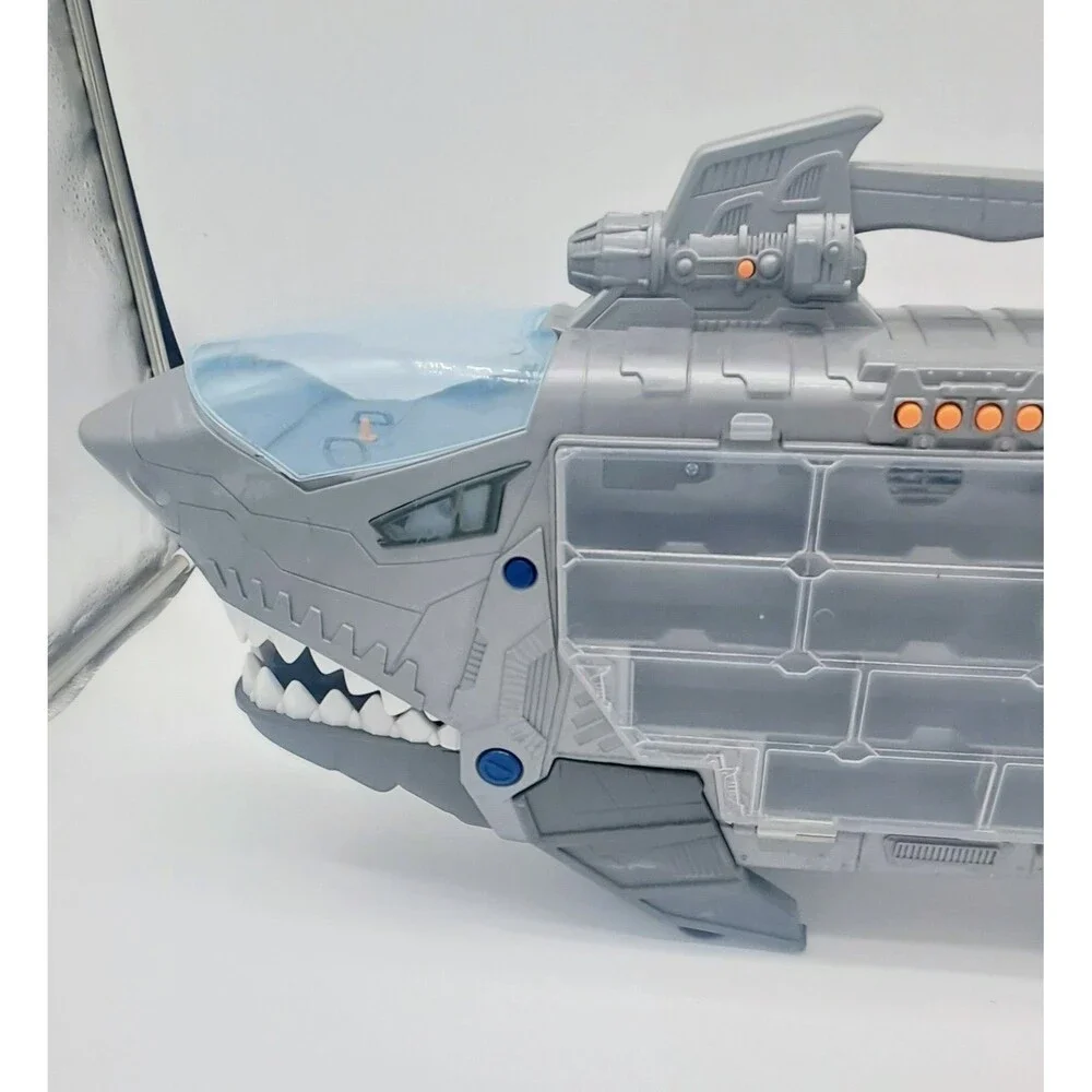 Shark Transporter for Toy Cars Lights & Sounds Toy Carrier Hot Wheels Matchbox